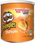 Чипсы, Pringles (Принглс) 40 г паприка