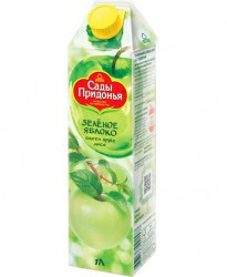 Сок Сады Придонья яблоко зеленое 1 л