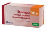 Квентиакс, табл. п/о пленочной 100 мг №60