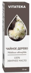 Масло чайного дерева Vitateka эфирное 10 мл