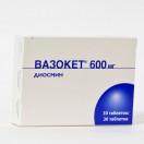 Вазокет, табл. 600 мг №30