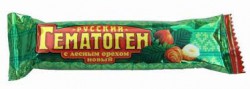 Гематоген Русский новый с лесным орехом 40 г