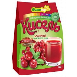 Кисель 200 г Фитодар брусничный витаминизированный