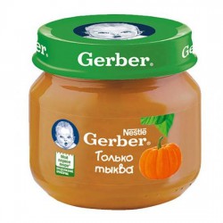 Пюре Gerber тыква с 5 мес 80 г