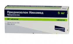 Преднизолон Никомед табл. 5 мг 30 шт.