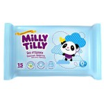 Салфетки влажные детские, Milly Tilly (Милли Тилли) 15 шт без отдушки