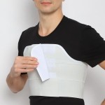 Бандаж послеоперационный, Крейт р. 3 (60-80 см) Б-3335 на грудную клетку белый