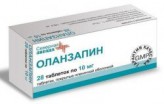 Оланзапин-СЗ, табл. п/о пленочной 10 мг №28