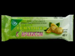 Гематоген Народный с арахисом 40 г