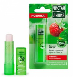 Бальзам для губ, Чистая линия 3 г шиповник